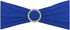 PATIKIL 13" x 5" Stretch Chair Sashes Bows, 10 Pack Elastic Chair