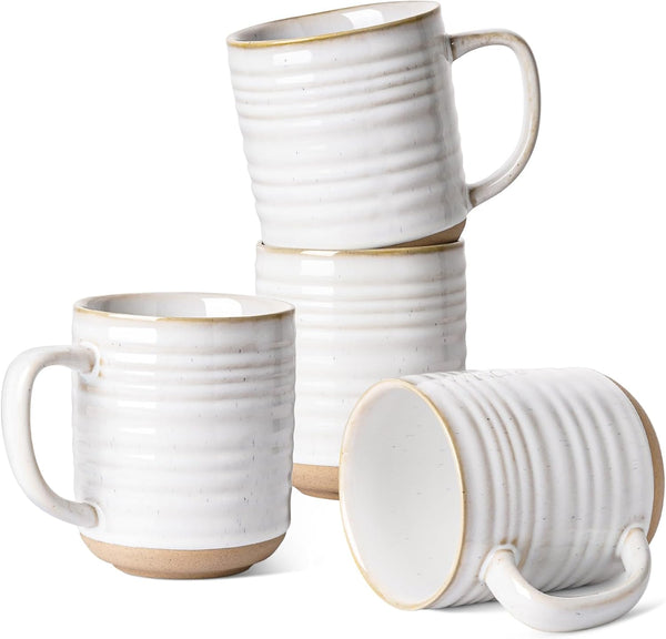 LE TAUCI Coffee Mugs 18 oz,Ceramic Mug Set, Coffee Cups for Latte,