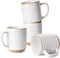 LE TAUCI Coffee Mugs 18 oz,Ceramic Mug Set, Coffee Cups for Latte,