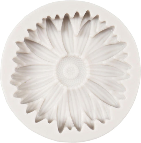 Chrysanthemum Flower Silicone Mold, Fondant Cake Baking Molds for Chocolate Candy Decoration, Cupcake Topper