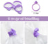 TOSSOW 100 Pack Disposable Pastry Bags, Thickened Piping with 3 Icing Bags Ties for All Sized Tips Kit