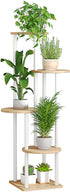 AZERPIAN Plant Stand Indoor 5 Tier Metal Plant Shelf for Multiple Plants