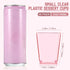 50 5 oz Mifoci Pcs Pink Plastic Dessert Cups Appetizer Cups for Parties Mini Square Disposable Dessert Bowls Parfait