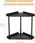 Counter Countertop,Countertop FLE Corner Bathroom Organizer, Bathroom Organizer Storage Shelf for Bath