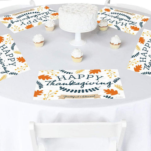 Set 16 (Pack 2) Big Dot of Happiness Happy Thanksgiving Games, Paper Fall Harvest Party Coloring Sheets, Thanksgiving
