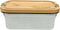 ust Bamboo Top Food Box for Meal Prep and Food Storage with Cutting Board Top for Camping and Everyday Use