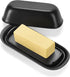 Hekeieon Butter Dish with Lid, Butter Keeper, Easy Scoop,Butter Container Holds for East/West