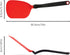 Dreamfarm Chopula Non-Stick-Safe Super-Flexible Spatula, 12" Red with Strong Flat Edge