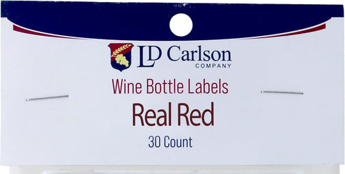 Real Red Wine Labels for Bottles