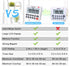 XREXS Digital Kitchen Timer, Magnetic Countdown Timer with Loud Alarm and Mute Option, Large Display