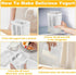 Trasylph 1100ML Yogurt Strainer,Yogurts-Filter Milk Strainer with Fine Mesh Bag,Lid And Scale Mark, for Making Thick