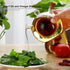 2 1 in Oil and Vinegar Dispenser Cruet Bottle, Kitchen Supplies Glass Olive Oil and Balsamic Vinegar Cruet Bottle