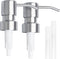 2 Pack Bathroom Countertop Soap Dispensers in Brushed Nickel
