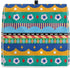 Aztec Geometric Kitchen Aid Mixer Cover, Compatible with 4.5-5 Quart Mixers, Flower Design with Pockets