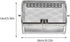 Hemoton 2pcs Stainless Steel Rotary Grill Oven Baking Cage, BBQ Grilled Cage for Air Fryer Toaster Oven