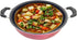 Kadai Deep Kadhai Cooking Pan, Nonstick Coating Aluminum Wok, 2 Ltr Capacity, Size 8.5 x 8.5 x 2 Inch