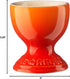 Creuset 2", Le Stoneware Egg Cup, Flame