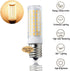 E17 LED Bulb, 80W Halogen Equivalent, Dimmable 8W, 800Lm, Warm White 3000K, Pack of 2 for Microwave Oven