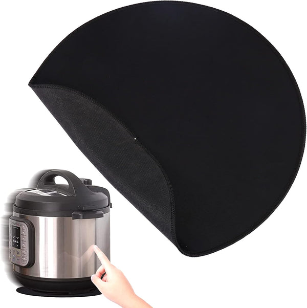 Mouse Pad, Sliding Mats for Ninja Foodi and Instant Pot - 15" Round Kitchen Appliance Mats for Moving Small Appliances
