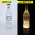 Kicsto Led Coasters,Led Stickers,Led Bottle Lights,Bottle Glorifies Coaster,Lit up Wine Liquor Bottles,Led Bar Service