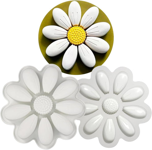 DIY Sunflower Chocolate Molds, Silicone Candy Molds for Party Decorations, Food Grade