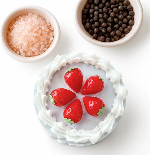 2.5-Inch Cute Spice Grinder Strawberry Cake Style for Pepper, Seasonings & Herbs
