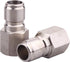 DERNORD Stainless Steel Quick Disconnect FPT 3/8" Homebrewing Connector, Sanitary Fitting, Pack of 2