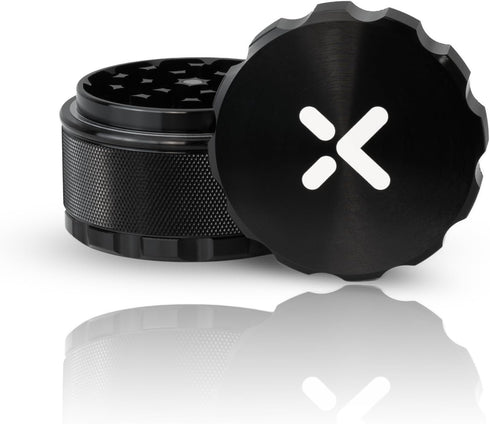 Xtreme Spice Grinder 3-Piece, Features Side Knurls for Superior Grip, Jam-Free Sharp