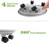 Looca 13Rolling 3 Pack, 120 lbs Plant Caddy with Wheels and Drainage Tray, Plant Stand Flower Pot Mover, Planter