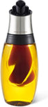 Cole & Mason Duo Oil & Vinegar Dispenser Set, Stainless Steel Pourer, Dishwasher Safe Kitchen Tool & Gadget