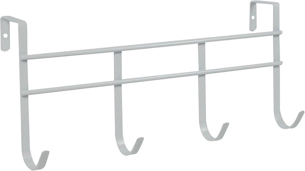 Spectrum Diversified Four Over the Door Hook, White