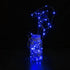 CYLAPEX 6 Pack 3.3ft 20 Blue Fairy Lights Battery Operated Fairy String Lights Firefly Lights LED Starry String Lights