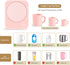 3-Temp Settings, VOBAGA Coffee Mug Warmer for Desk with Auto Shut Off & Coffee Cup Warmer Galentines Day Gift Home