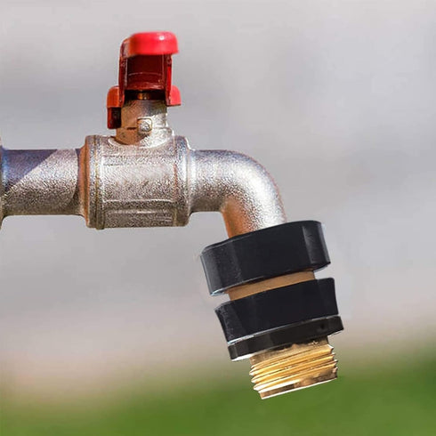 Xiny Tool 3/4 Inch Quick Connect Garden Hose Fittings, Male & Female Water Quick Release Hose Connector (4 Pack)