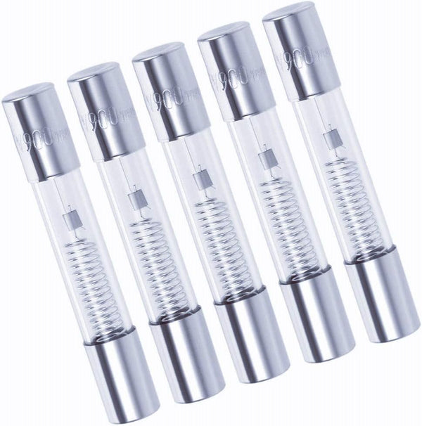 5KV 0.9A Microwave Oven Protection High Voltage Fuse Tube 6x40mm, 5pcs