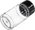 36 Pack 2.7 Oz Tosnail Small Plastic Spice Bottles with Black Shaker Lids and Labels, Empty Plastic Jars with Lids