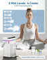 1250ml 3 1-3H Portable Air Conditioners, Mini Air Conditioner Portable Air Cooling Fan Air Cooler Fan with Speeds