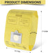 Vacuum Cleaner Bags for Kenmore Canister Type C/Q 50555 50557 50558 and Type C-5, 10PCs