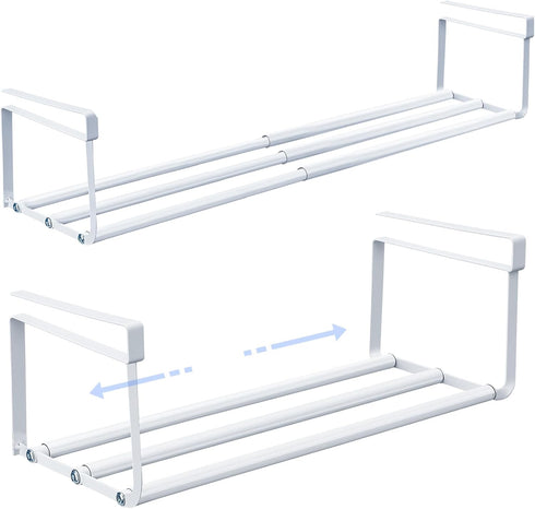 1 Closet 16.5-31.5 Inch CroBlissful Pcs Expandable Shoe Rack Organizer for Adjustable Retractable Hanging Cabinet Shoe