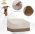600D 77 34 33 inches HERA'S PALACE Waterproof Outdoor Bench Cover, Heavy Duty Outdoor Sofa Cover, Windproof & Anti-UV
