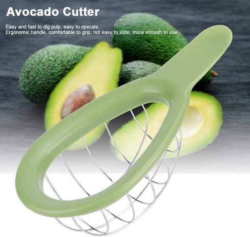 Fdit Stainless Steel Avocado Cuber and Dicer Tool - Slicer for Avocados, Kitchen Gadget