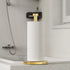 Gold Paper Towel Holder, VEHHE Stand with Weighted Base, Countertop Paper Towel Holder with Suction Cups