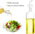 Olive Oil Dispenser Bottle, Glass Oil Bottle for Kitchen or BBQ, 17oz Vinaigrette Oil Cruet