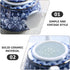 Blue and White Porcelain Teapot, Ceramic Chinese Teapot for Household and Desktop Decor