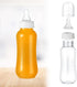 Norme 12 9.5 oz Pcs Plastic Bottles Chug Shower Game Party Favors for Shower Decorations Gender Reveal Gifts (White)