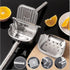 304 Large Lemon Squeezer, Stainless Steel Citrus Juicer, Heavy duty Manual Juicer For Citrus, Orange, lemon and Other