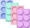 La Chat 4 PCS Candy Molds, Silicone Oreo Cookie Chocolate Molds for Candy, Cookies, Cupcake, Pudding, Jello