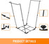 30-45 CAMPFIRE Trash Bag Holder Fits Gallon Bags, Multi-Use Garbage Bag Holder, Portable to Use Leaf Bag Holder