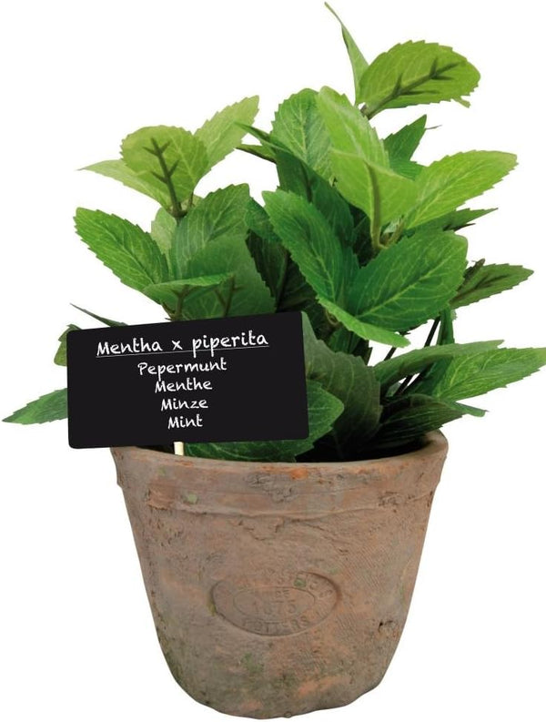 Esschert Design Artificial Herb Plant, Large Mint, AH004