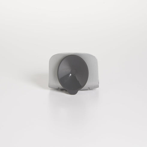 Suction Sponge Holder in Rust-Proof Aluminum for Secure Sink Storage